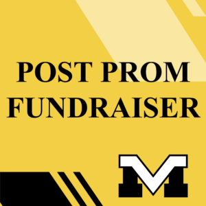 Post Prom Fundraiser graphic