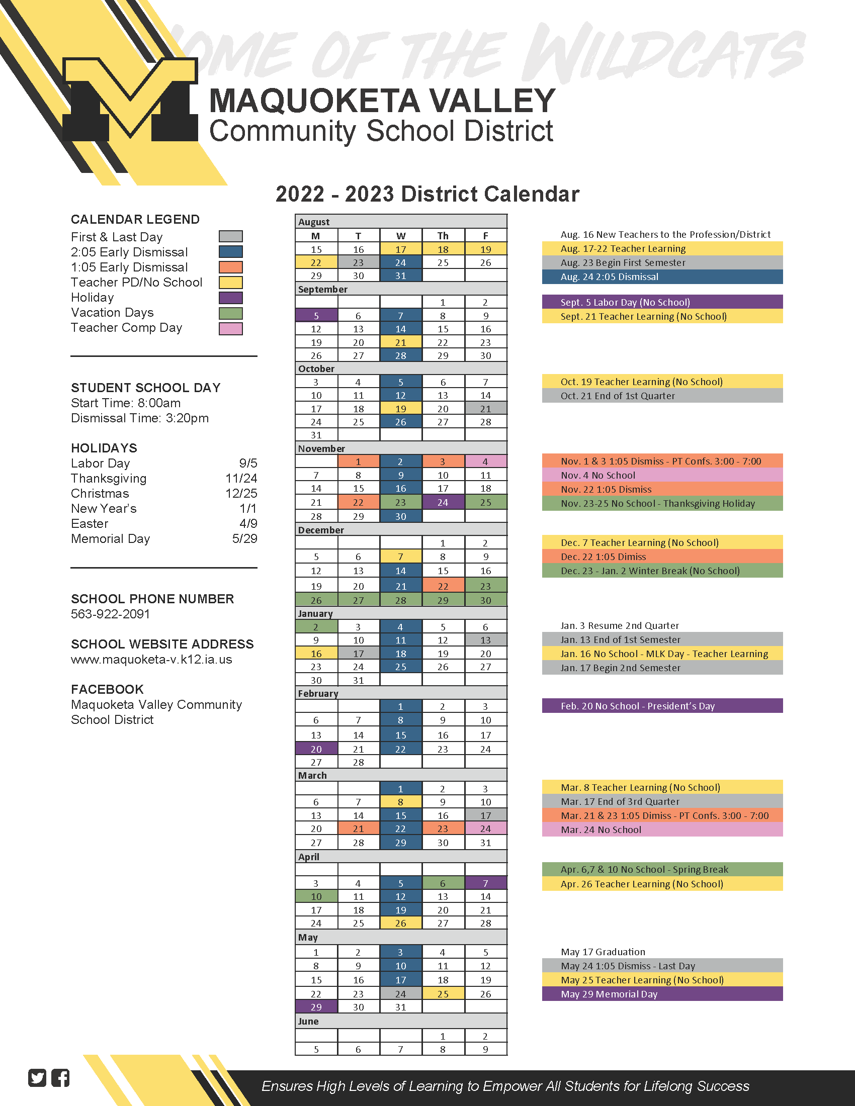 K12 Academic Calendar 2023 – Get Calendar 2023 Update